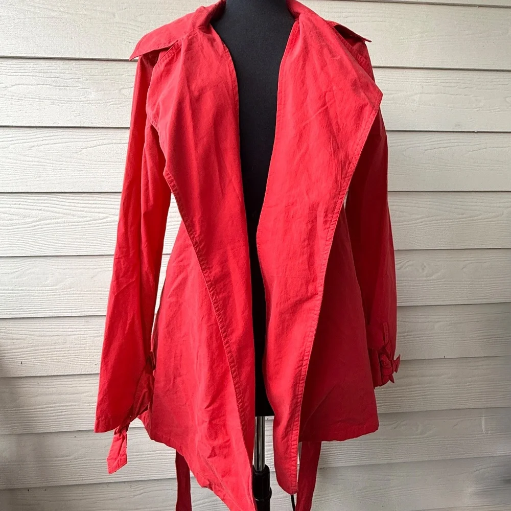 Forever 21 |‎ Red Trench Coat | Size 2XL | NWT